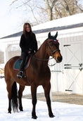 Load image into Gallery viewer, Jump Saddle Pad | Green- Brown & Red