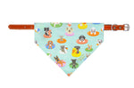 Summer Bandana Collar Style | Beach, Lake | Nautical Bandana | Dog | DOGS ON FLOATIES