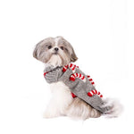 Candy Cane Dog Sweater