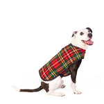 Scotty Plaid Wool Dog Blanket Coat