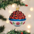 Load image into Gallery viewer, Bowl Of Cherries Ornament - Southlake Paws