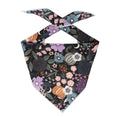 Load image into Gallery viewer, Halloween Bandana | Halloween Dog Bandana | Flowers, Pumpkins, Web - Southlake Paws