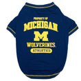 Load image into Gallery viewer, Michigan Wolverines Dog Shirt - College Pet Fan Apparel