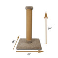 Load image into Gallery viewer, Sisal Pole Vertical Cat Scratcher