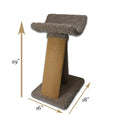 Load image into Gallery viewer, SVP Cat Scratching Pad with Perch