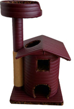 Queen's Kastle Luxury Cat Tower with Cat Bed