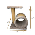 Load image into Gallery viewer, T1D1 Scratching Tunnel with Cat Deck