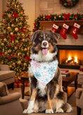 Load image into Gallery viewer, Winter Snowflakes Pet Bandana