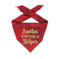 Load image into Gallery viewer, Santa's Offical Helper Pet Bandana