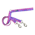 Load image into Gallery viewer, Neon Sunrise Pink Plaid Freedom No-Pull Dog Harness – EarthStyle