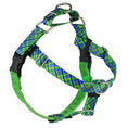 Load image into Gallery viewer, Electric Glow Green Plaid Freedom No-Pull Dog Harness – EarthStyle
