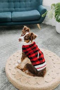 Load image into Gallery viewer, Buffalo Plaid Dog Sweater