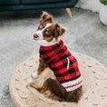 Load image into Gallery viewer, Buffalo Plaid Dog Sweater
