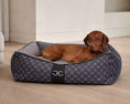 Load image into Gallery viewer, Bowsers Signature Scoop Bolster Dog Bed in ivory-sheepskin