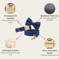 Load image into Gallery viewer, Plaid Dark Blue Set