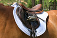 Load image into Gallery viewer, XC Mesh Saddle Pad with Quick Dry Cotton Lining in Navy, White or Black