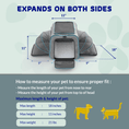Load image into Gallery viewer, Katziela Rolling Rover Airline Compliant Expandable Wheeled Pet Carrier