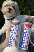 Load image into Gallery viewer, DROOLY Coconut Dog Water lifestyle image for dog hydration