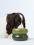 Load image into Gallery viewer, Soufflé Pet Bowl - Avocado Green