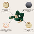 Load image into Gallery viewer, Forest Green Velvet Set