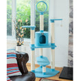 Load image into Gallery viewer, Armarkat Classic Cat Condo B6605 - 65-Inch - Sky/Blue