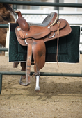 Load image into Gallery viewer, Jade Green Western Saddle Pad