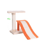 Two-Level Platform Scratcher W Sisal Carpet Ramp