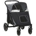 Load image into Gallery viewer, One-Click Foldable Stroller for Large Medium Small Dogs, Pet, Cats with Storage