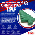 Load image into Gallery viewer, Christmas Tree Nylon Dog Chew Toy for Aggressive Chewers | USA Made & FDA Compliant