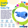 Load image into Gallery viewer, Bunny Nylon Chew Toy for Aggressive Chewers | Durable & USA Made