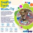 Load image into Gallery viewer, Turtle Nylon Chew Toy - Ultra-Durable Enrichment Toy for Power Chewers USA