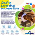 Load image into Gallery viewer, Lotus Design emat - Enrichment Lick Mat For Dogs and Cats - With Suction Cups | USA Made
