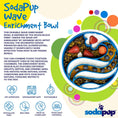 Load image into Gallery viewer, Wave eBowl Deep Slow Feeder Dog Bowl for Enrichment | Made in USA