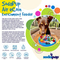 Load image into Gallery viewer, Air Nylon eCoin Lick Mat for Dogs - Durable Enrichment Toy | SodaPup