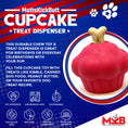 Load image into Gallery viewer, Cupcake eDispenser - Durable Rubber Chew Toy & Treat Dispenser | USA Made