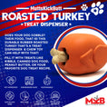 Load image into Gallery viewer, Roasted Turkey Dog Chew Toy & Treat Dispenser - USA Made | SodaPup