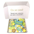 Load image into Gallery viewer, Congrats Themed Dog Treats Gift Box