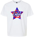 Load image into Gallery viewer, Custom Patriotic Tie Dye Children's Gildan Soft Shirt