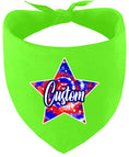 Load image into Gallery viewer, Custom Patriotic Tie Dye Pet Bandana