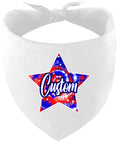 Load image into Gallery viewer, Custom Patriotic Tie Dye Pet Bandana