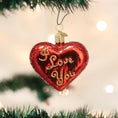 Load image into Gallery viewer, I Love You Heart Ornament - Southlake Paws
