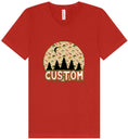 Load image into Gallery viewer, Custom Under the Stars Unisex V-Neck Shirt