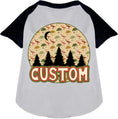 Load image into Gallery viewer, Custom Under the Stars Pet Raglan Shirts