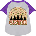 Load image into Gallery viewer, Custom Under the Stars Pet Raglan Shirts
