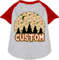 Load image into Gallery viewer, Custom Under the Stars Pet Raglan Shirts