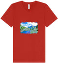 Load image into Gallery viewer, Custom Summer Unisex V-Neck Shirt