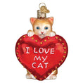 Load image into Gallery viewer, I Love My Cat Ornament - Southlake Paws