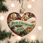 2025 First Christmas Heart Ornament