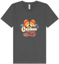 Load image into Gallery viewer, Custom Groovy Summit Unisex V-Neck Shirt