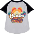 Load image into Gallery viewer, Custom Groovy Summit Pet Raglan Shirts